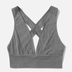 criss cross crop top